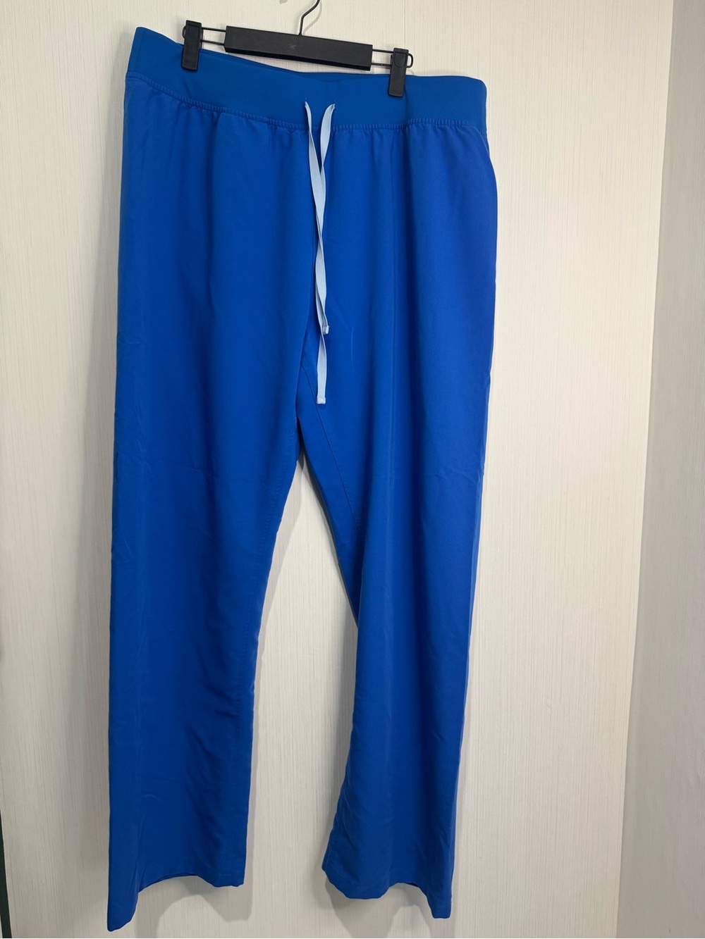 FIGS High Waisted Livingston Scrub Pants. Blue. XXL Tall. PO 6108.